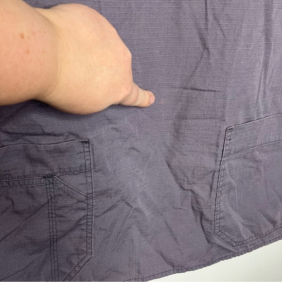 Carhartt gray rip stop scrub top size medium - Picture 4 of 7